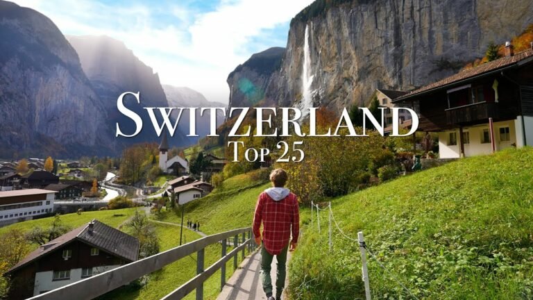 Switzerland Travel Guide Top 25 Places To Visit Featuring