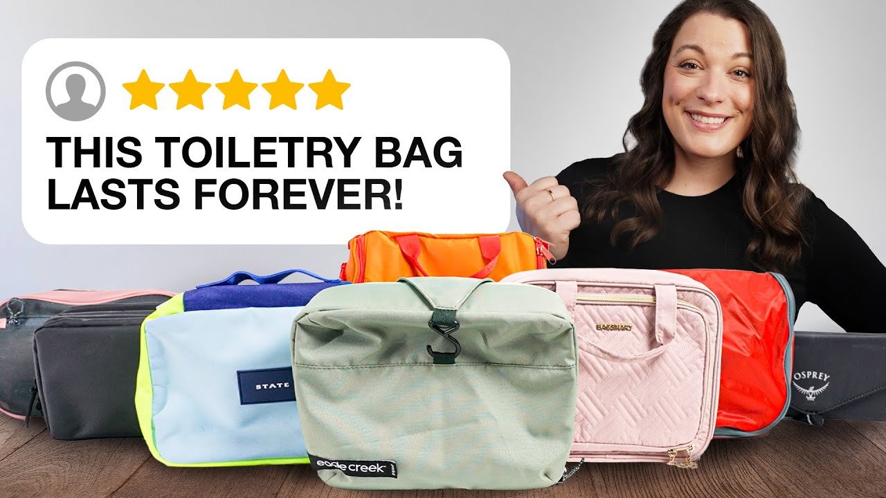 Top 9 Toiletry Bags for Effortless Packing and Easy Travel